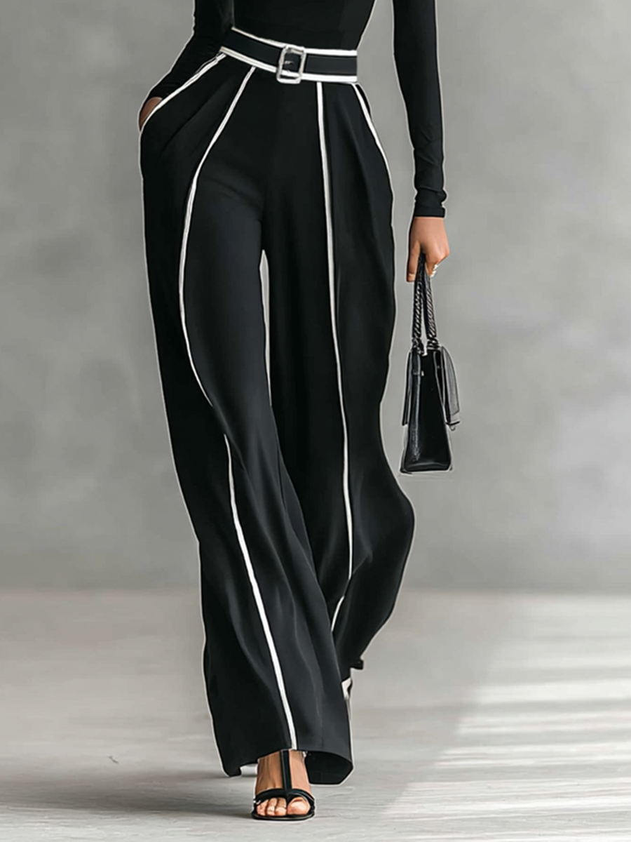 ALMA | Conjunto dos piezas mujer con top de cuello alto