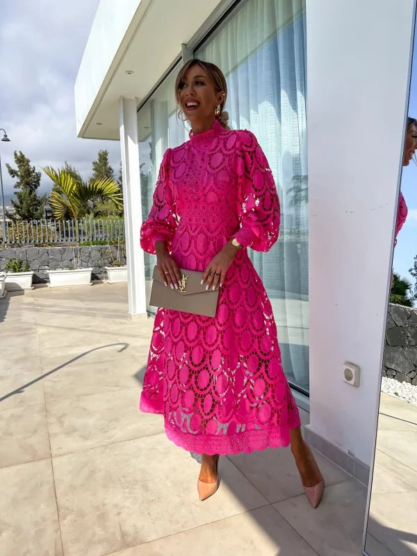 PILAR | Vestido romántico de encaje