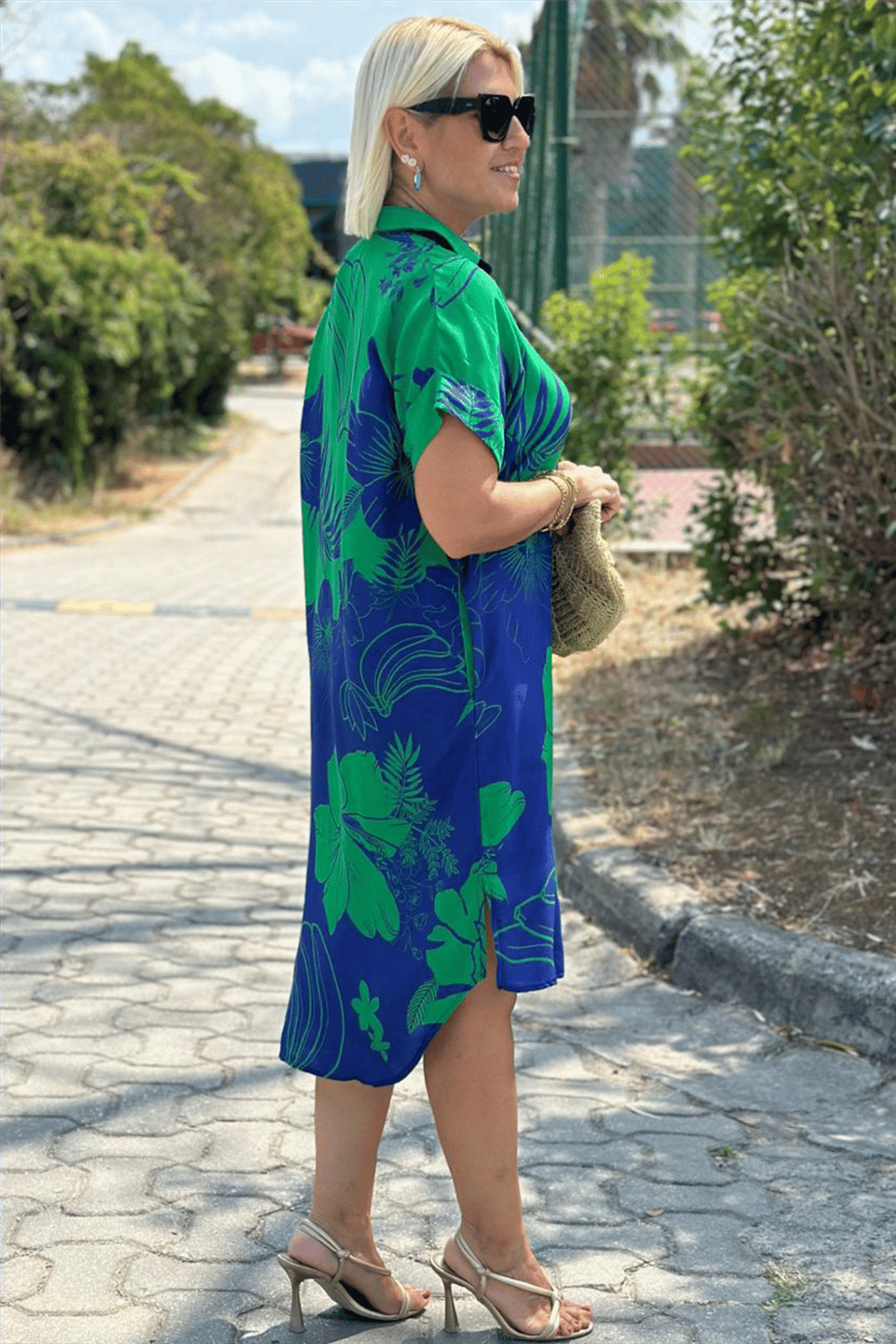 NOEMI | Vestido Camisero Floral