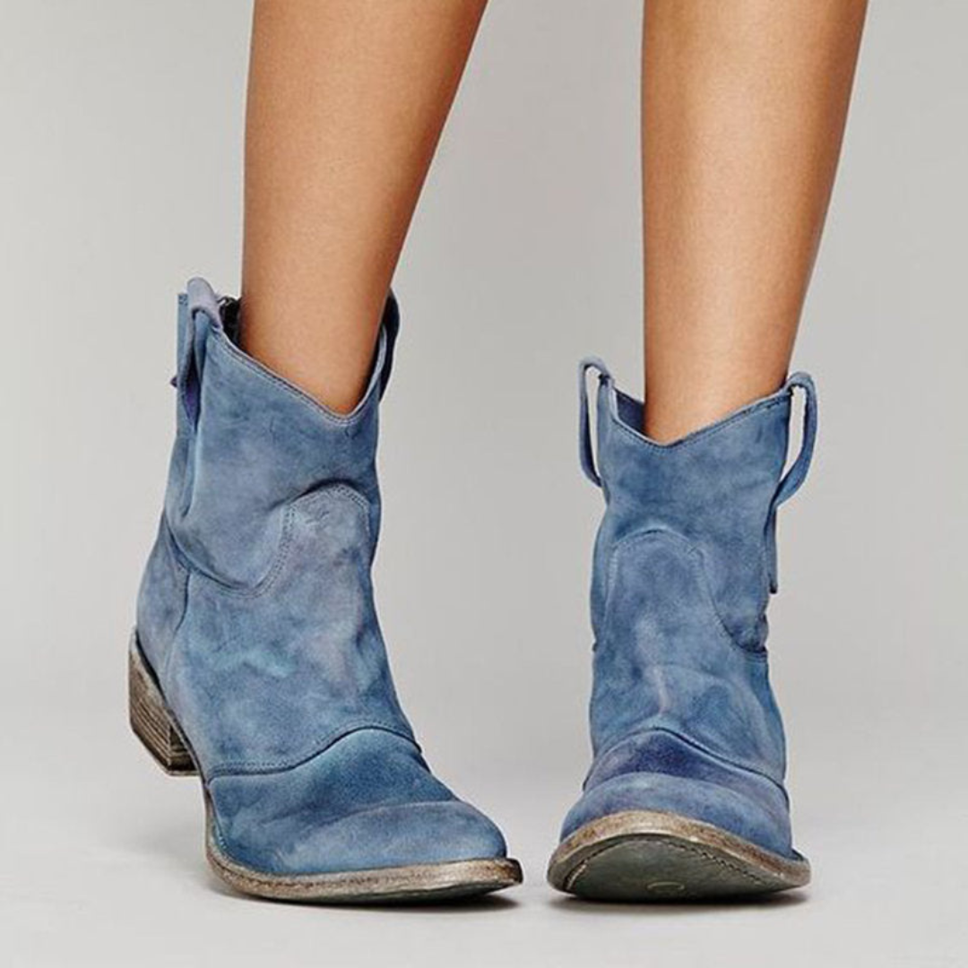 CARLOTA | Botines de piel de ante