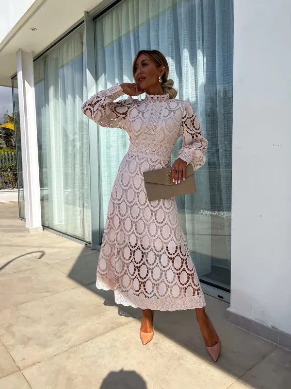 PILAR | Vestido romántico de encaje