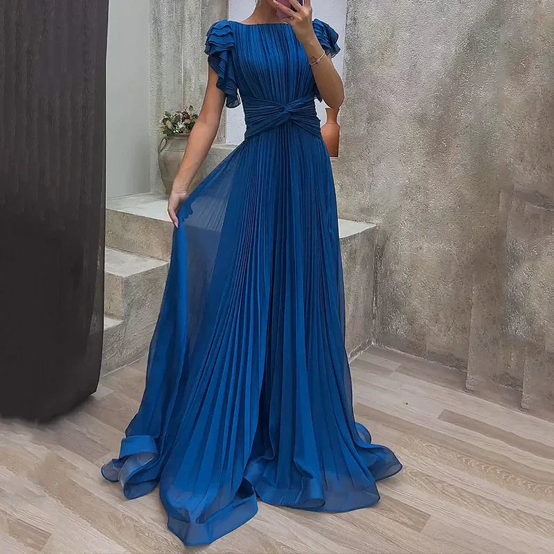 ROCIO | Vestido de noche plisado