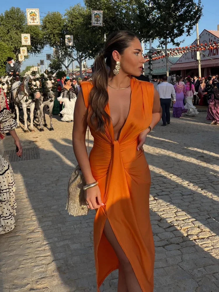 LILY | Vestido Elegante Plisado