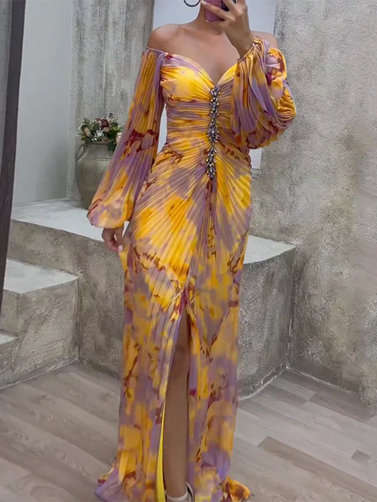 PALOMA | Vestido De Gala Con escote en V