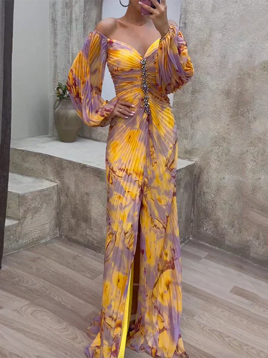 PALOMA | Vestido De Gala Con escote en V