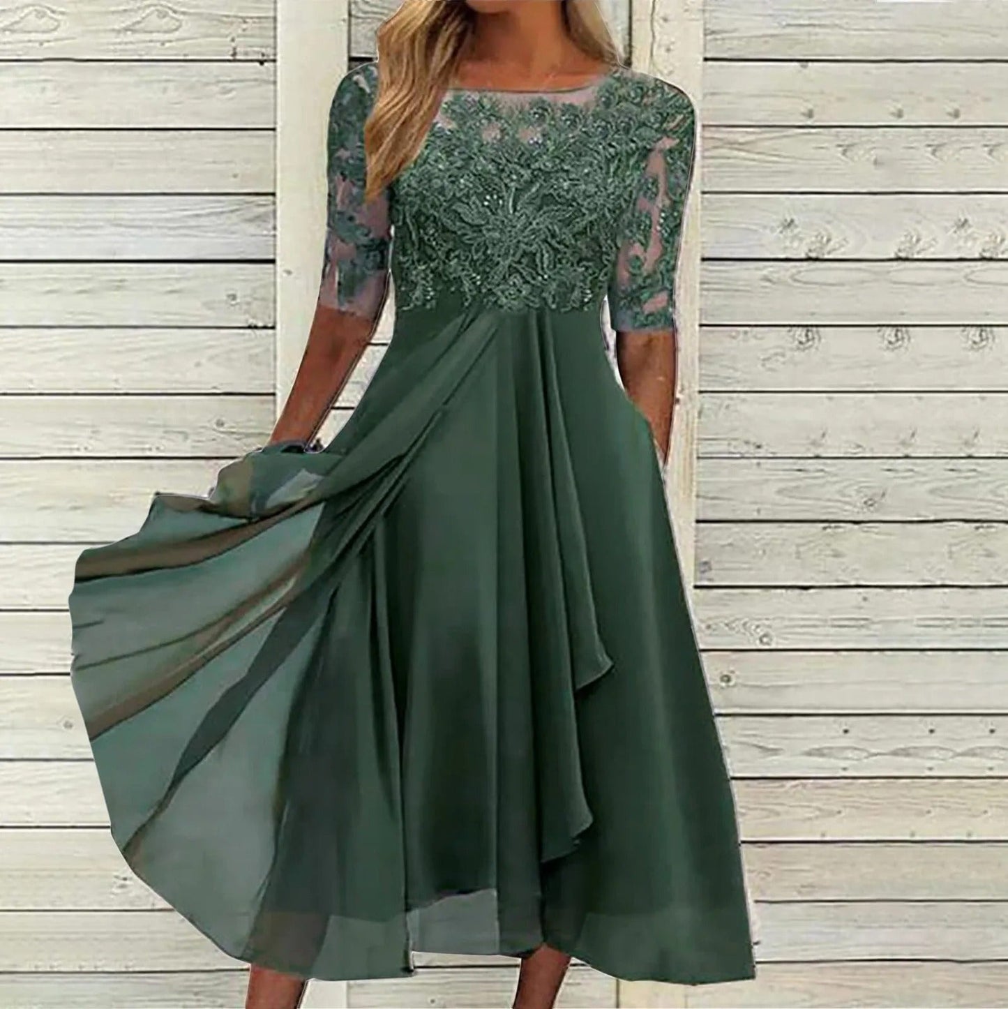 TAMARA | Vestido de encaje elegante
