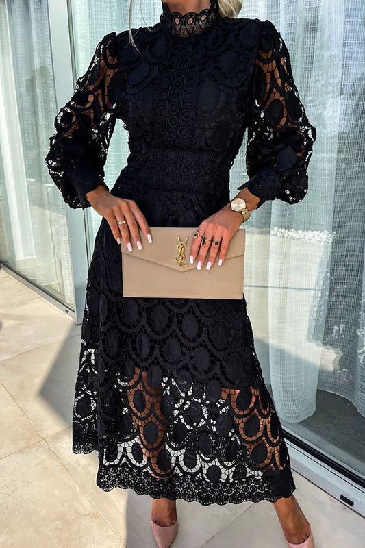 PILAR | Vestido romántico de encaje